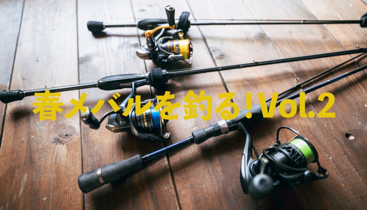 春メバルを釣る！Vol.2｜ULロッドで感じる繊細なアタリ