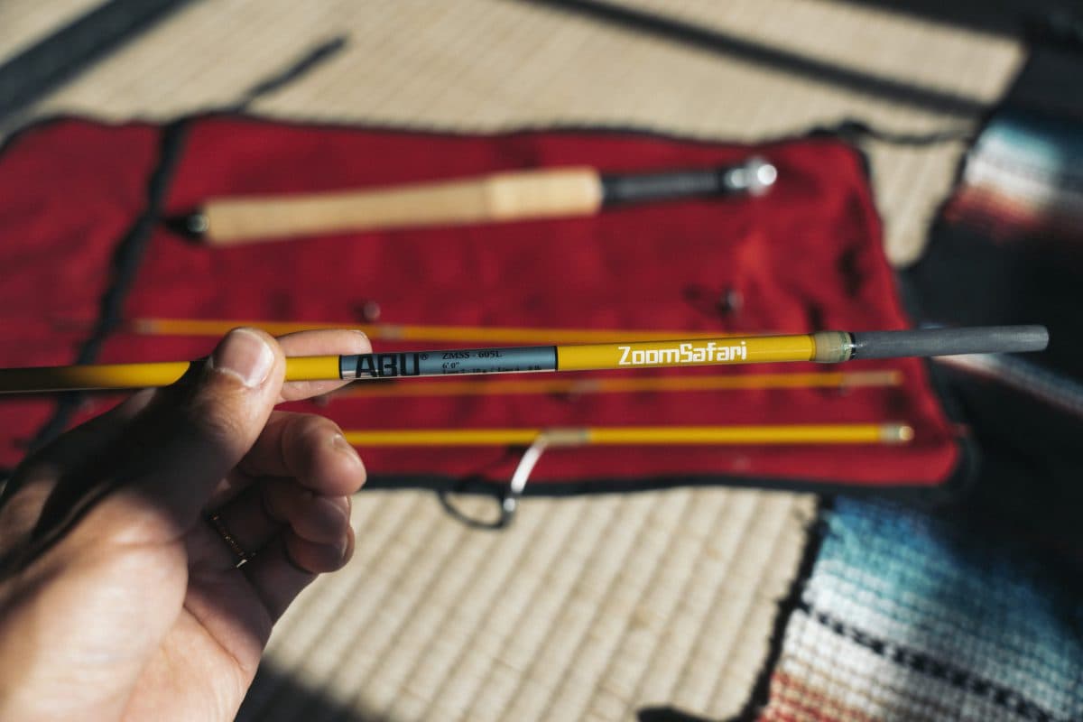 【ズームサファリ】アブガルシア(Abu Garcia) パックロッド ZMSS-605Lを購入！（2022年釣行4日目）